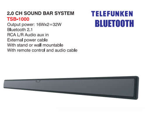 TELEFUNKEN TSB 1000 Bluetooth