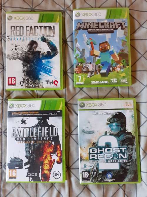 Xbox 360E 500gb + 6Games