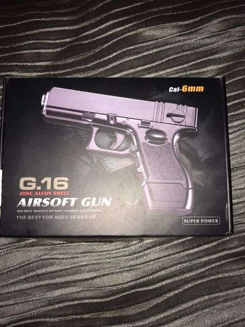 Airsoft BB Gun G.16 Cal-6mm