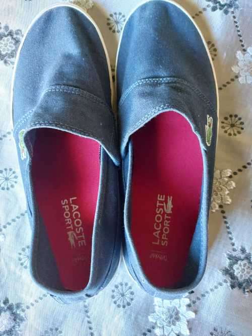 Lacoste Men's Marice Canvas Slip-ons