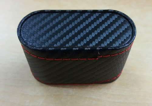 BLACK CARBON 10 SLOT WATCH BOX