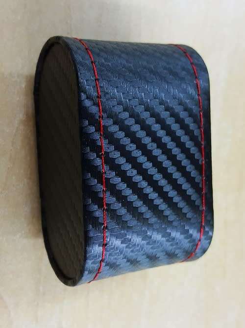 BLACK CARBON 10 SLOT WATCH BOX