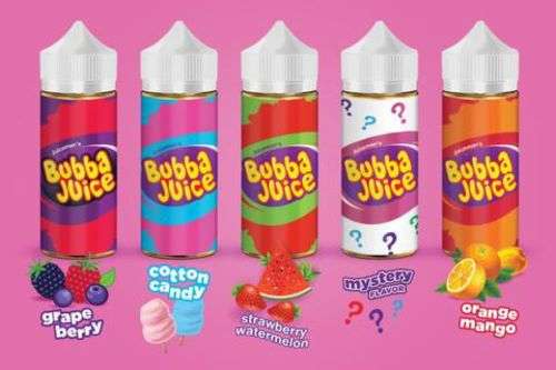 BUBBA JUICE 3MG 100ML VAPE JUICE E LIQUID 5 PACK DEAL