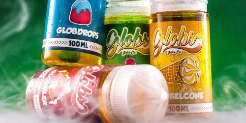 GLOBS JUICE CO. 3MG 100ML VAPE JUICE E LIQUID 4 PACK DEAL
