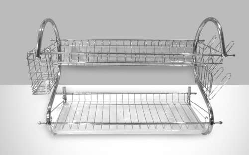2 TIER DISH DRAINING RACK