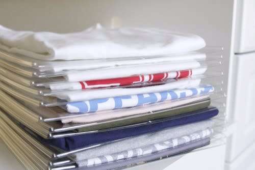 EZSTAX T-SHIRT ORGANIZING SYSTEM 10 PACK