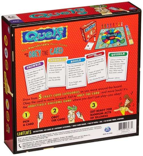 QUELF CARD BOARD GAME / HAVE FUN WITH FAMILY AND FRIENDS