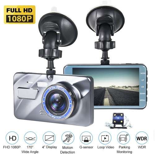 HD FRONT AND REAR DASHCAM