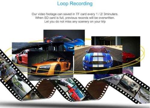 TRIPLE CAMERA 1080P HD FRONT, PASSENGER AND REVERSE REAR DASHCAM