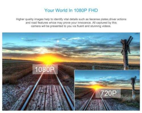 FULL HD 1080P PREMIUM VEHICLE DASH CAM