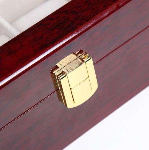 WATCH BOX / DISPLAY / CASE / STORAGE / ORGANISER *12 SLOT/ BLOCK/ DIVISION*DYNAMITE*REAL SOLID WOOD