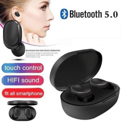 AIR Q-M1 5.0TWS TRUE BLUETOOTH WIRELESS EARPHONE / EARBUDS TWINS WIRELESS EARBUDS WITH CHARGING CASE
