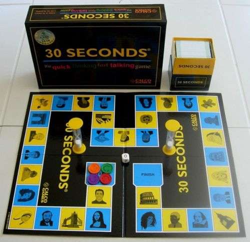 30 SECONDS BOARD GAMEs