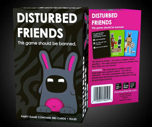 DISTURBED FRIENDS ADULT PARTY GAME