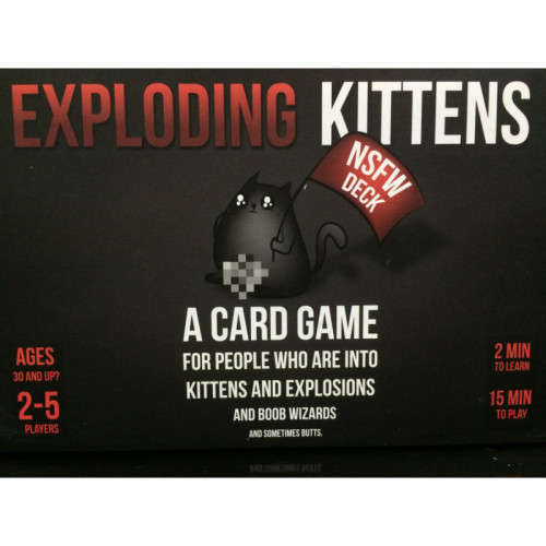 EXPLODING KITTENS NSFW (NOT SAFE FOR WORK) VERSION