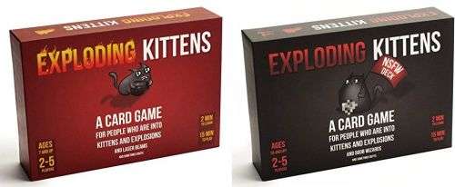 EXPLODING KITTENS NSFW (NOT SAFE FOR WORK) VERSION