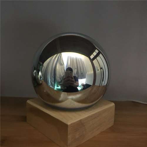 MODERN LED 3D ILLUSIONARY STEREOSCOPIC HOLOGRAPHIC GALACTIC MAGIC CRYSTAL BALL NIGHT LAMP LIGHT