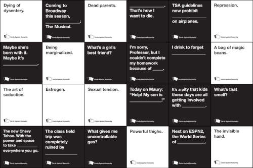 CARDS AGAINST HUMANITY - ADULT PARTY CARD SOCIAL ACTIVITY GAME