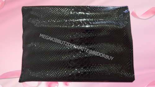 PROFESSIONAL MAKE-UP BRUSH SET WITH CROCODILE PU LEATHER STORAGE ORGANIZING POUCH 24 PIECE SET