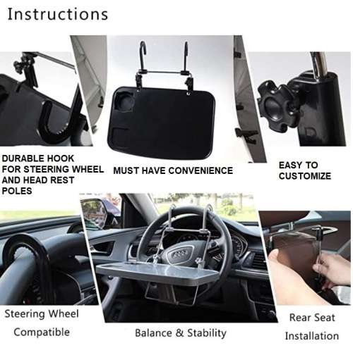 VEHICLE /  MULTIPURPOSE / MULTIFUNTIONAL / LAPTOP / TABLET / FOOD / TRAY / TABLE / PLATFORM