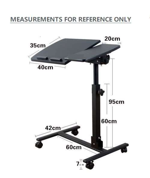 HEIGHT AND TILT ADJUSTABLE LAPTOP TABLE / COMPUTER / STUDY DESK *** BLACK FRIDAY SPECIAL ***
