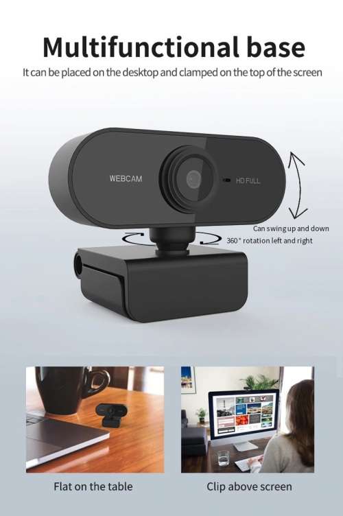 HD 1080P USB MINI WEBCAM PLUG AND PLAY