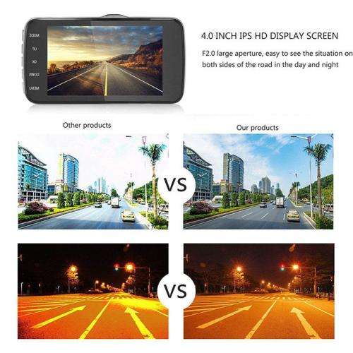 1080p HD FRONT AND REAR DASHCAM