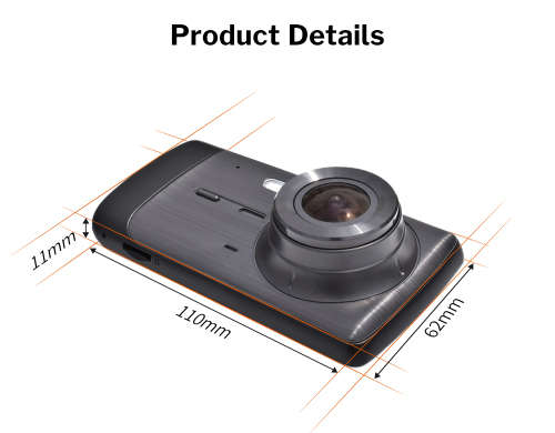 FULL HD 1296P PREMIUM VEHICLE DASH CAM