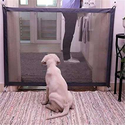 DOG GATE / MAGIC PET GATE / SAFETY ENCLOSURE / MESH GATE DOOR / BARRIER