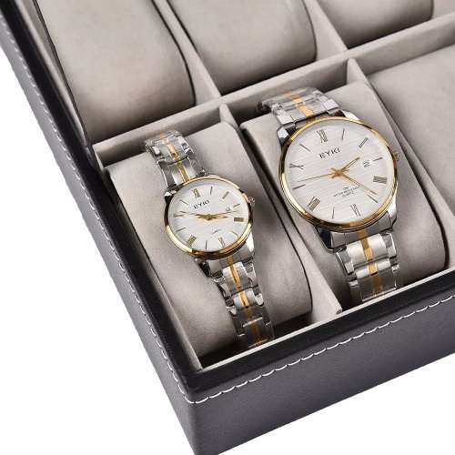 3 Slot Sunglass and 6 Slot Watch Box Display Storage Organiser case