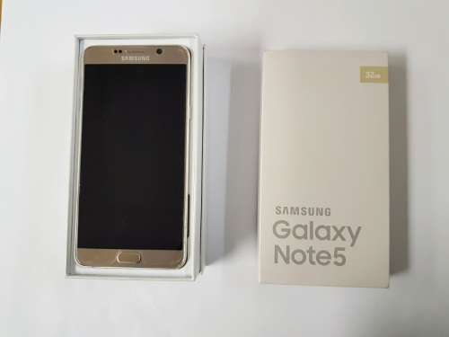 Samsung Note 5, 32GB, Gold ... Very Good condition!