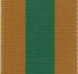 Ribbon full size SADF Good Service Medal Bronze (10 years) 15cm