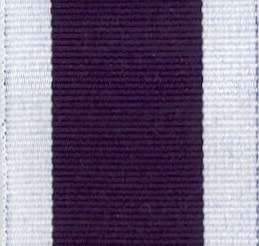 Ribbon full size Royal Navy Long Service and Good Conduct Medal 15cm