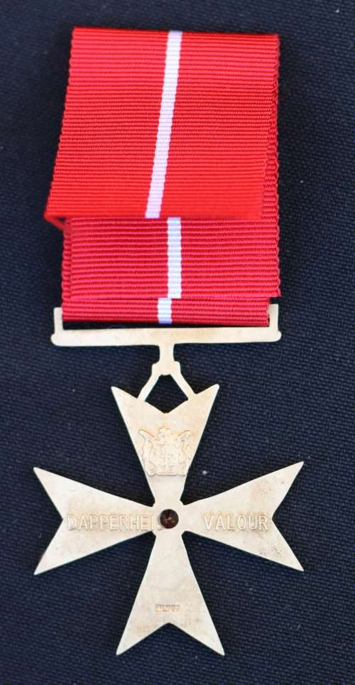 Department of Correctional Services Cross for Valour Ruby EF