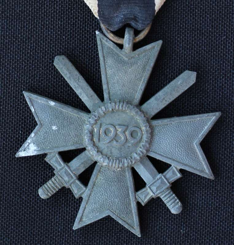 GERMAN WAR MERIT CROSS 2ND CLASS (ZINC)  EF
