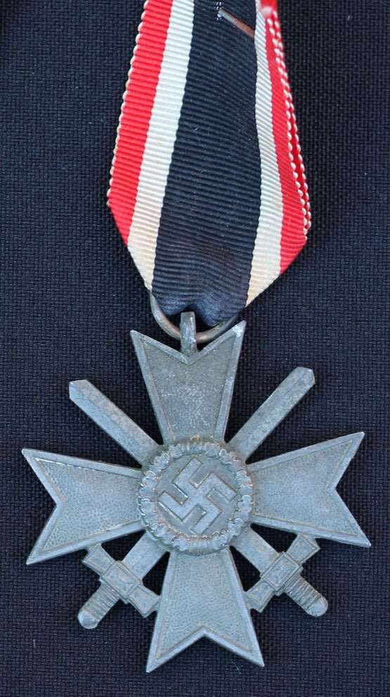 GERMAN WAR MERIT CROSS 2ND CLASS (ZINC)  EF