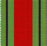 Ribbon miniature Defence Medal 15cm
