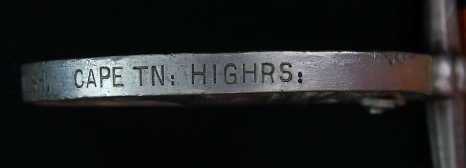 QSA (CC, SA'01, SA'02) Cape Town Highlanders NEF (claw slightly wobbly & edge knock at 10)