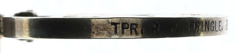 QSA with Cape Colony bar to Trooper R J Pringle, Bedford DMT  EF