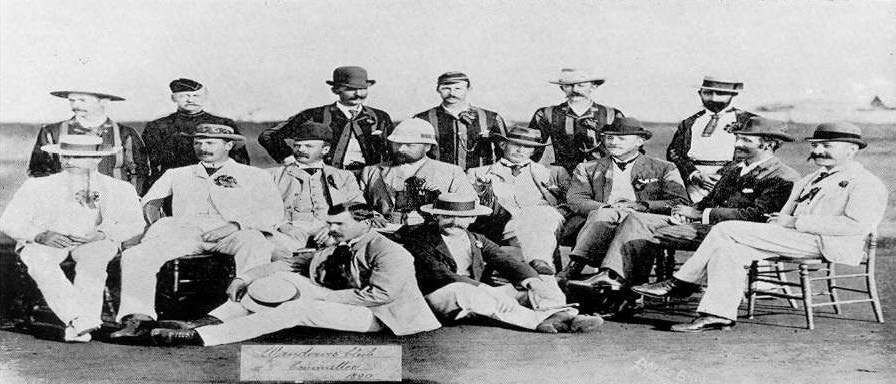 South Africa Medal 1879 - bar: 1877 - 8 Lieut. C. Sonn Victoria W. Vol. EF