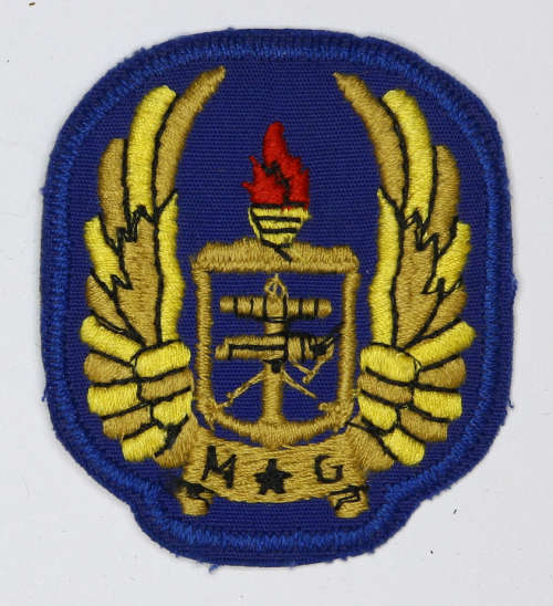 Military Gymnasium embroidered badge