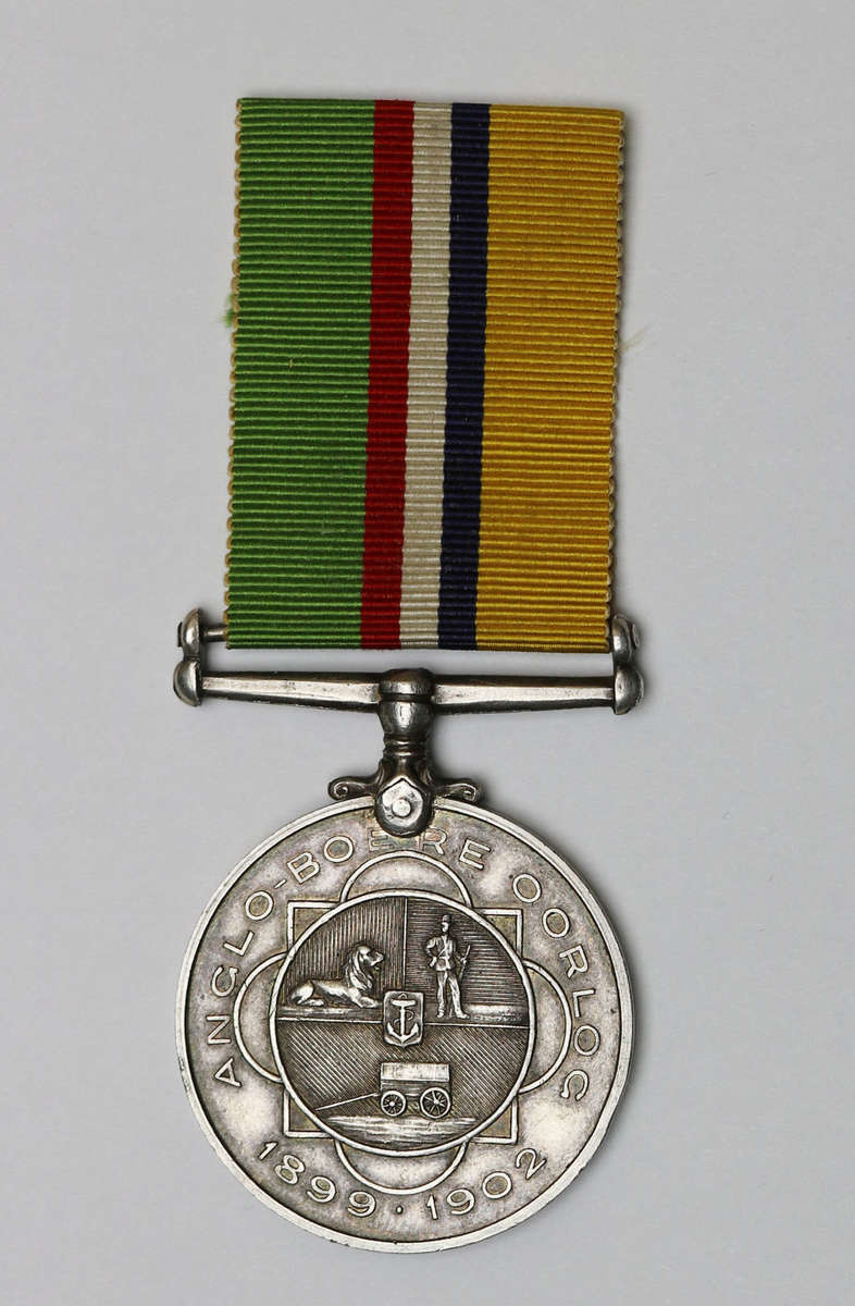ABO medal to Veldkornet Abraham Gerhardus Dannhauser Vryheid Commando EF