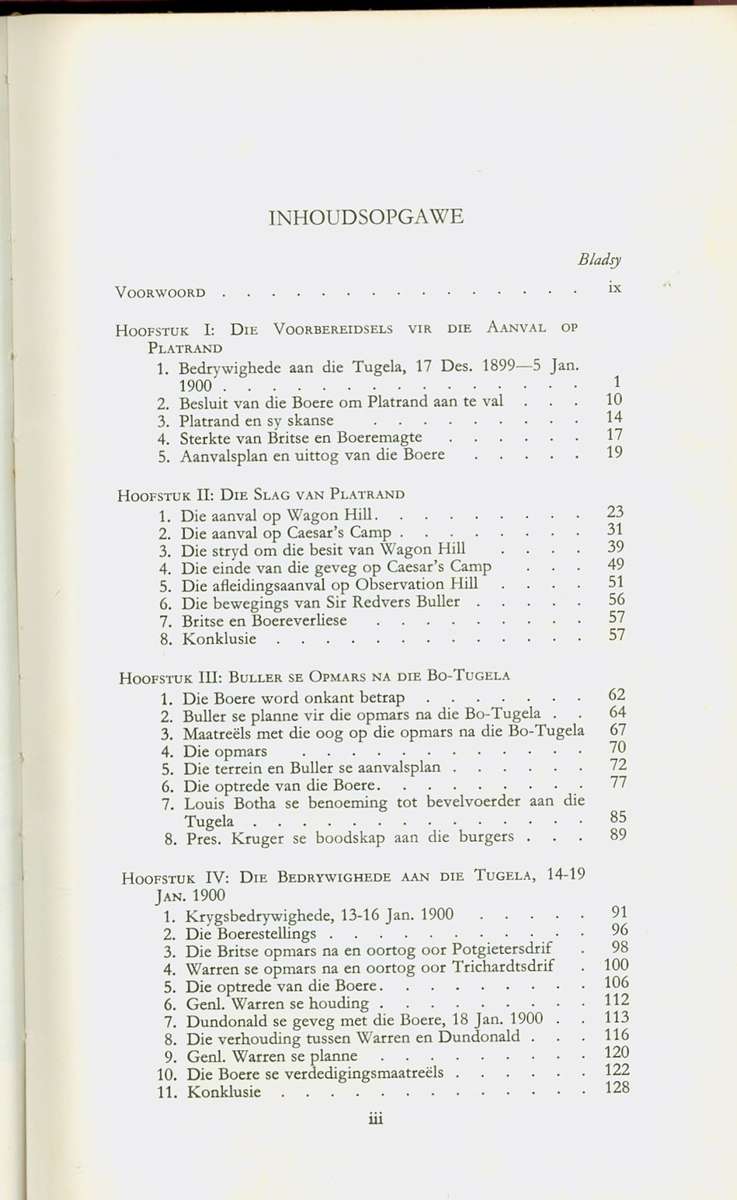 Geskiedenis van die Tweede Vryheidsoorlog 1899 - 1902 Breytenbach Vol III FIRST EDITION 594 pages