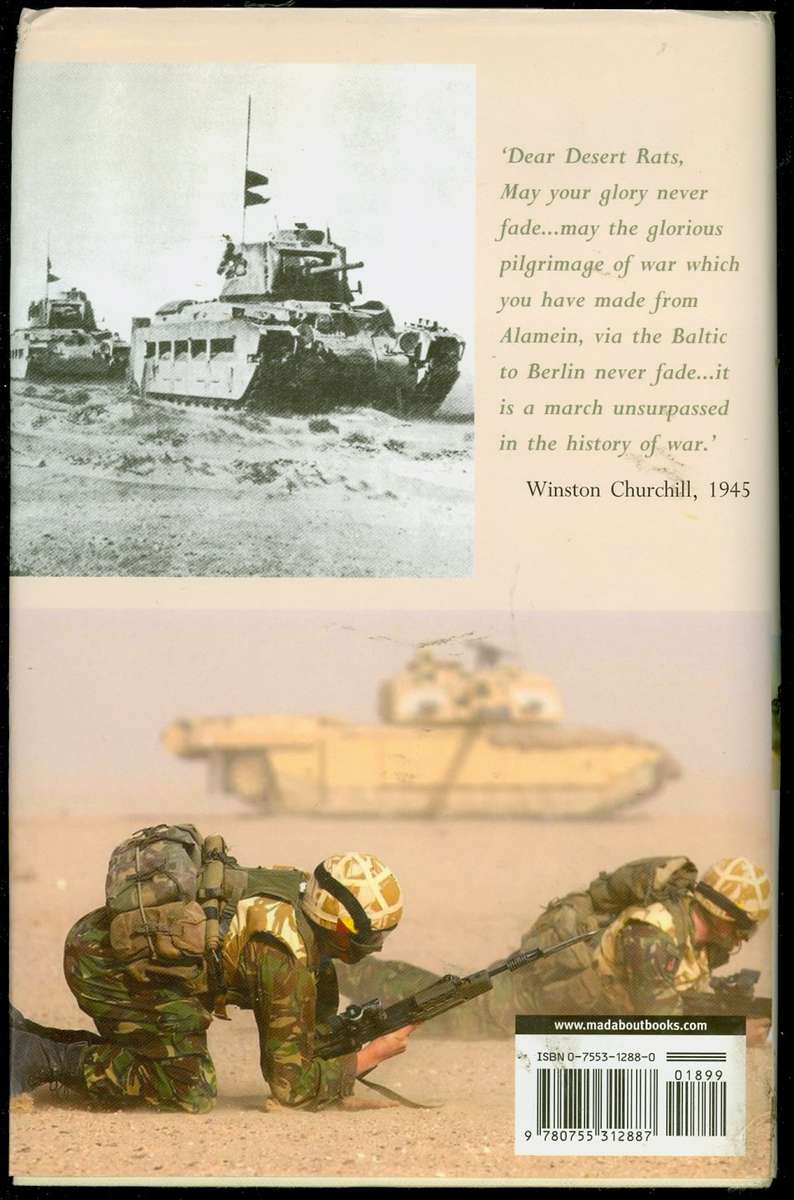 Desert Rats From El Alamein to Basra Parker hardcover 376 pages like new