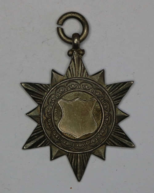 Sterling Silver Medal Lieut. L MacDonald 1907 (8,23g) EF