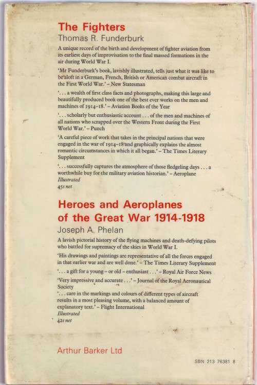 Horrido! Fighter Aces of the Luftwaffe Arthur Baker hardcover 348 pages