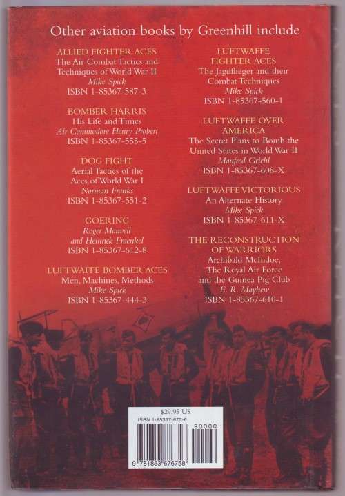 Aces of the Reich The Making of a Luftwaffe Fighter-Pilot Mike Spick hardcover 240 pages