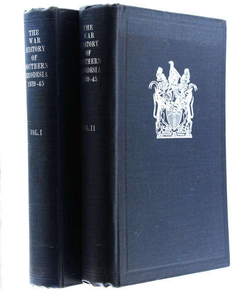 The War History of Southern Rhodesia Vol I & II good