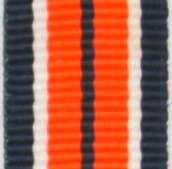 Full Size General Service Medal Ribbon 15cm