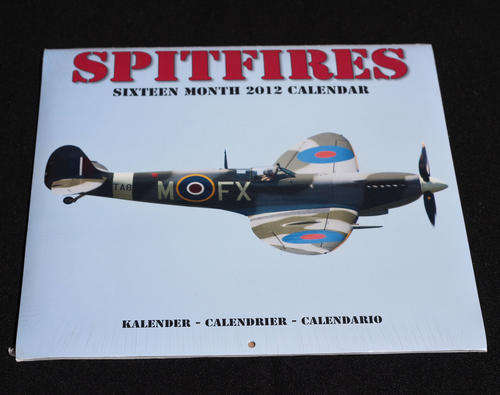 Spitfires Sixteen Month 2012 Calendar Mint